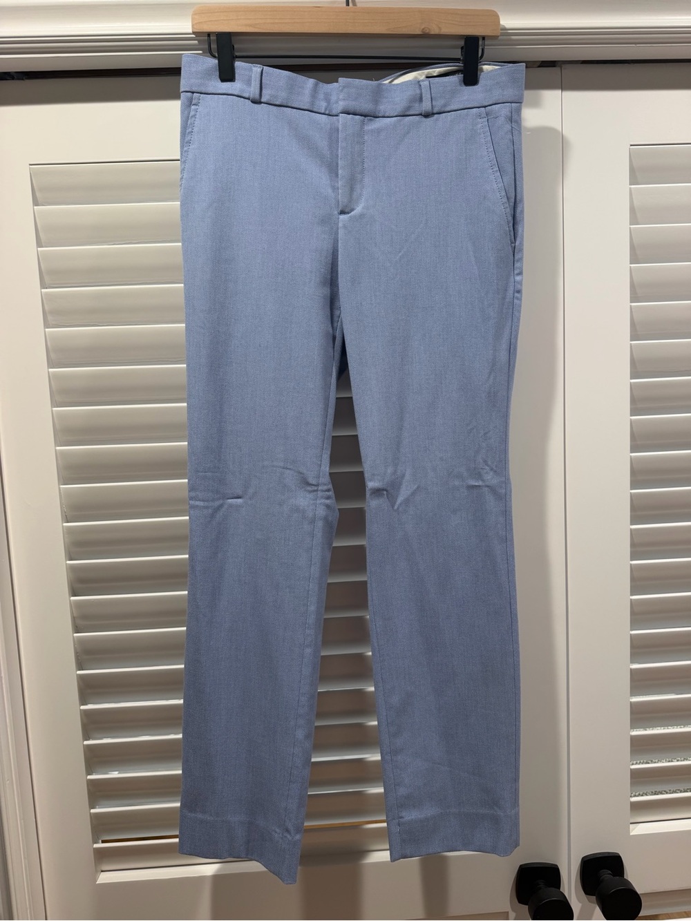 Banana Republic Ryan Straight Leg Light Blue Pants